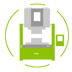 Máquina de moldagem por injeção personalizada